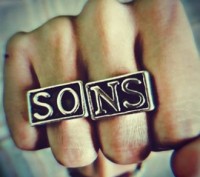 Байкерские кольца SO-NS по сериалу Сыны анархии, точно такие как у главного геро. . фото 5
