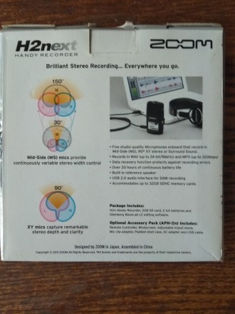 Handy recorder Zoom H2next. . фото 3