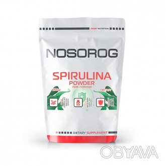 
Заповните дієту натуральним порошком спіруліни Nosorog Spirulina powder, 200 гр. . фото 1