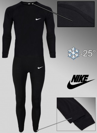 
 Описание:
Thermal Underwear Set Nike (Комплект Термобелья) 
•Практичное и функ. . фото 2