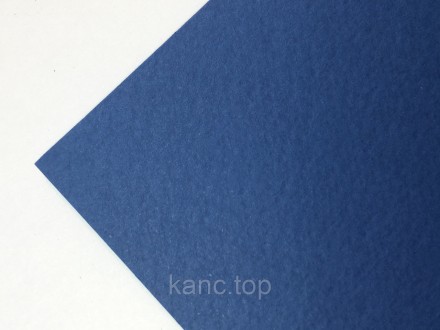 Дизайнерский двусторонний твердый картон, плотность 250 грамм. Цвет синий. Факту. . фото 4