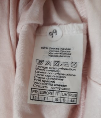 Продам новую женскую футболку французской марки Camaieu . Размер - Т1/S-М-L/40-4. . фото 8