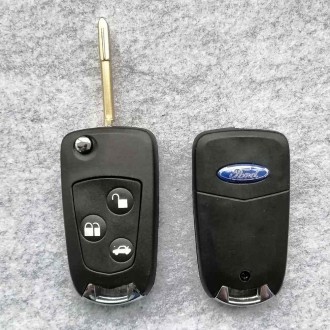 Корпус выкидного ключа Ford3 кнопки Тип лезвия FO21
. . фото 2