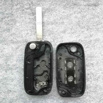 Корпус ключа Renault Выкидной Лезвие VA23 кнопки. . фото 3