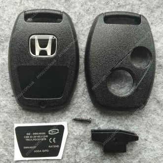 2 кнопки
Качественный пластик ключа Хонда применяется в случае поломки заводског. . фото 2