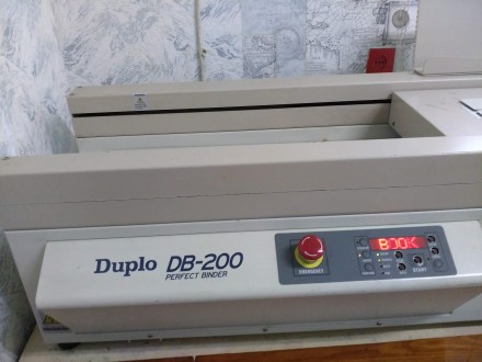 Настольный термобиндер для небольших тиражей Duplo DB 200.. Київ. фото 1 Настольный термобиндер для небольших тиражей Duplo DB 200.. Київ. фото 1