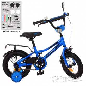 Велосипед детский Profi (12 дюймов) арт. Y12223
	
	
	Рамер колеса
	12 дюймов
	
	. . фото 1