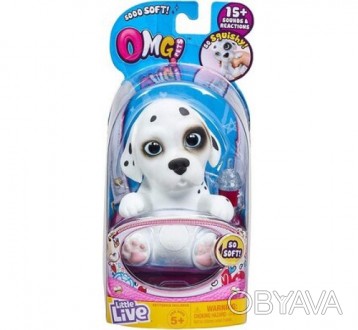 
OMG Pets Soft Squishy Puppy интерактивная собачка сквиш, Далматин. 
 
 
 
	Инте. . фото 1