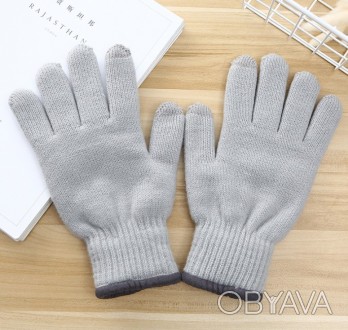 Теплые и удобные перчатки, связанные по специальной технологии. В них вы без тру. . фото 1