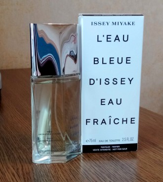 Issey Miyake L'Eau Bleue D'Issey Eau Fraiche туалетна вода EDТ 75 МЛ. Луцьк. Луцьк. фото 1 Issey Miyake L'Eau Bleue D'Issey Eau Fraiche туалетна вода EDТ 75 МЛ. Луцьк. Луцьк. фото 1