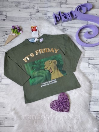 Реглан Lefties Disney Leon king на девочку хаки с рисунком. Кривой Рог. фото 1 Реглан Lefties Disney Leon king на девочку хаки с рисунком. Кривой Рог. фото 1