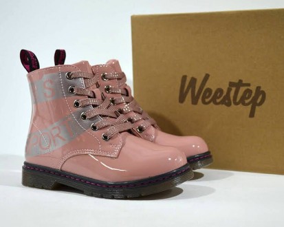 Ботинки WeeSTEP арт.5001-P, лак, розовый Материал верха - искусственная кожа, ла. . фото 8