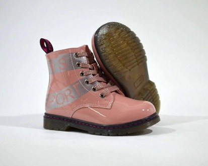 Ботинки WeeSTEP арт.5001-P, лак, розовый Материал верха - искусственная кожа, ла. . фото 7