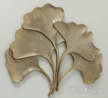 Настенный декор Гинкго не только необычные похожие на листья лилий круги, но и к. . фото 1