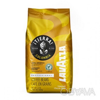 
Кофе в зернах Lavazza Tierra Colombia 1кг Лавацца Тиерра Колумбия, Италия 100% . . фото 1