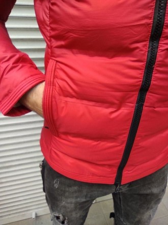 Артикул: 1903Мужская куртка утепленная съемный капюшонРазмеры: L,XL,2XL,3XL,4XL . . фото 5