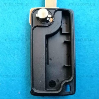 Корпус выкидного ключа для автомобилей марки Citroen/Peugeot3 кнопки: закрыть/св. . фото 5