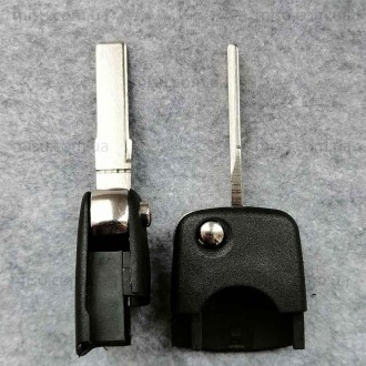 Корпус ключа для автомобилей Volkswagen Skoda Seat2 кнопки Лезвие HU66Тип батаре. . фото 3