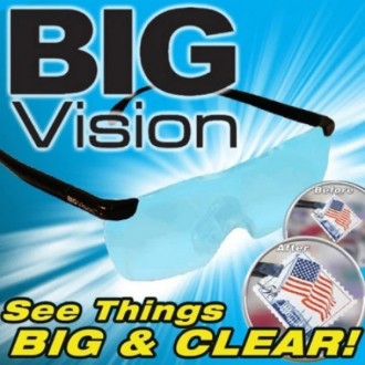 Увеличительные очки-лупа Big Vision BIG & CLEAR
Вам часто приходится читать мелк. . фото 10