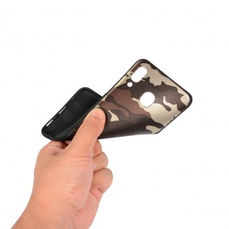 TPU чехол камуфляж для Samsung Galaxy A20 / A30 (Коричневый). . фото 4