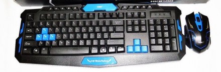 UKC HK-8100 Bluetooth Клавиатура + мышь 
Профессиональная игровая радио клавиат. . фото 6