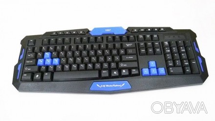 UKC HK-8100 Bluetooth Клавиатура + мышь 
Профессиональная игровая радио клавиат. . фото 1