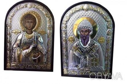 Икона серебряная греческая