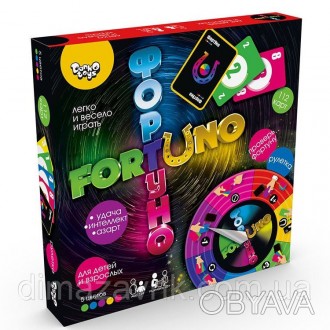 Настольная игра "ФортУно" Danko Toys
«ФортУно» - это динамичная, азартная игра с. . фото 1