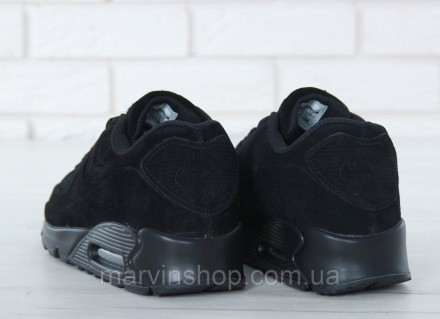 Кроссовки мужские черные зимние Nike Air Max 90VT
Легендарная модель кроссовок Н. . фото 9