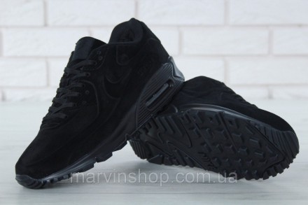 Кроссовки мужские черные зимние Nike Air Max 90VT
Легендарная модель кроссовок Н. . фото 4