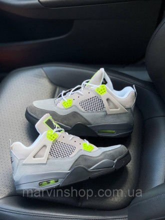 Кроссовки мужские серые Air Jordan 4 Retro SE Neon
Представляем вашему вниманию . . фото 10