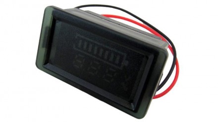 Индикатор заряда аккумулятора 12V водонепроницаемый.Индикатор уровня заряда кисл. . фото 2