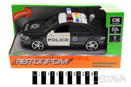 Машина Полиция 7668АВС Автопром на батарейках
 
. . фото 1