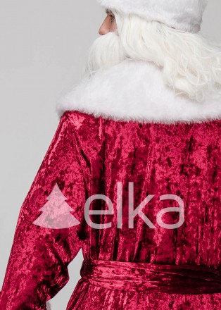 elka™

Материал костюма ― велюр (бархат). Застегивается на металлические кнопк. . фото 7