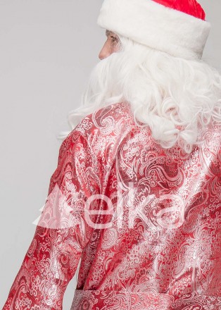 elka™

Материал костюма ― парча с красивым серебряным узором. Застегивается на. . фото 5