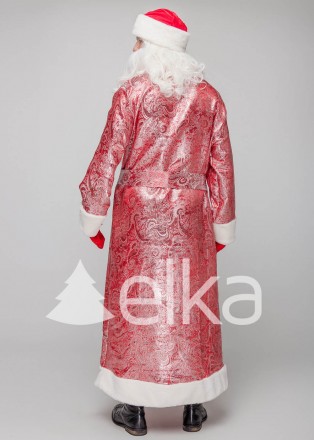 elka™

Материал костюма ― парча с красивым серебряным узором. Застегивается на. . фото 4