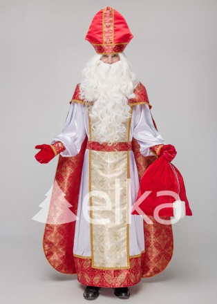 elka™

Материал костюма ―  атлас с красивым золотым оформлением из церковной и. . фото 3