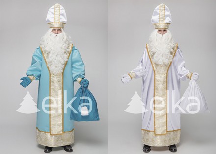 elka™


Материал костюма ― королевский атлас и парча с красивым церковным узо. . фото 2