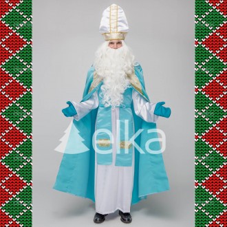 elka™

Материал костюма ―  атлас с красивым оформлением из церковной индийской. . фото 2