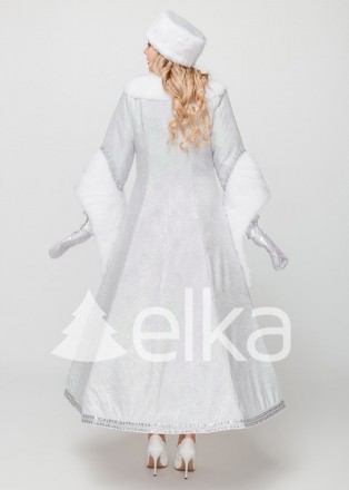 elka™

Материал костюма ― трикотаж с красивым серебряным узором. Костюм в виде. . фото 4