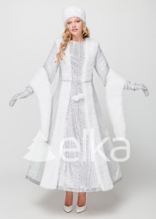 elka™

Материал костюма ― трикотаж с красивым серебряным узором. Костюм в виде. . фото 3