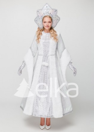 elka™

Материал костюма ― трикотаж с красивым серебряным узором. Костюм в виде. . фото 6