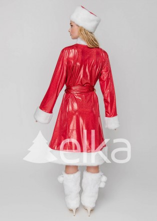 elka™

Материал костюма ― трикотаж с красивым серебряным узором. Застегивается. . фото 8