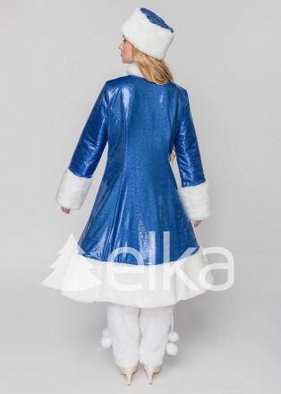 elka™

Материал костюма ― стрейч трикотаж с красивым серебряным узором. Застег. . фото 10