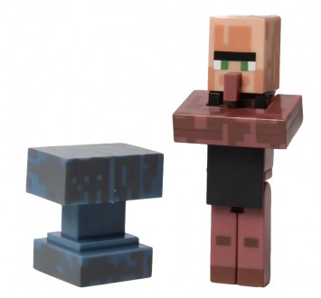 Фигурка Майнкрафт Вилладжер, с аксессуаром, 6 см - Villager, Minecraft. Киев. фото 1 Фигурка Майнкрафт Вилладжер, с аксессуаром, 6 см - Villager, Minecraft. Киев. фото 1