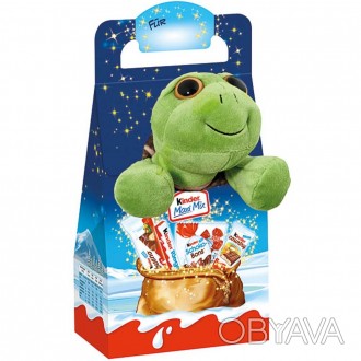 Kinder Maxi Mix с мягкой игрушкой "Черепаха"
Что может быть лучше для ребенка, ч. . фото 1