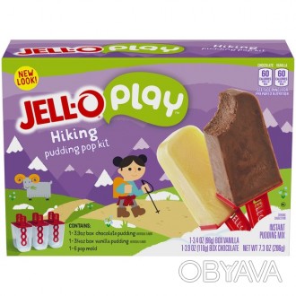 Jello Play Hiking Pudding pop Kit 206 g
Что может быть лучше для ребенка, чем сл. . фото 1