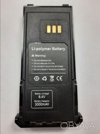 Аккумулятор для радиостанции Senhaix GT-10 / Байкал - 77
	3000 mAh
	8.4V
	Li-pol. . фото 1