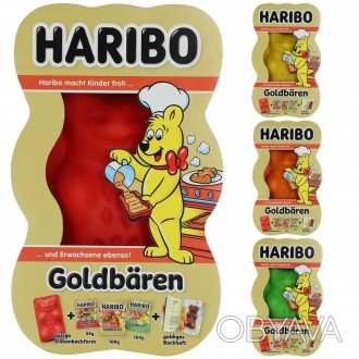 Haribo Silikonbackform Желтая 285 g
Что может быть лучше для ребенка, чем сладки. . фото 1