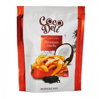 Чипсы кокосовые острые ТМ Coco Deli 30г. Київ. фото 1 Чипсы кокосовые острые ТМ Coco Deli 30г. Київ. фото 1
